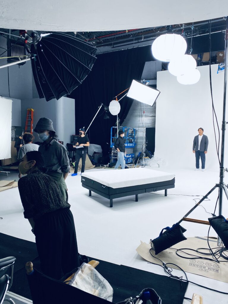 アメリカスタジオ撮影